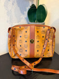 MCM Viestos Cognac Crossbody
