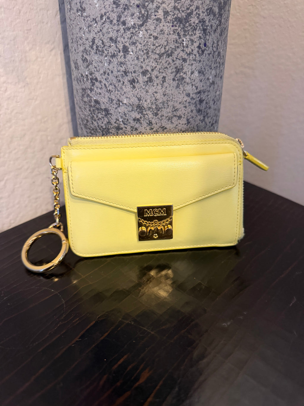 MCM Card Key Chain