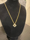 Givenchy Necklace Gold Vintage